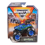 Imagine MONSTER JAM MASINUTA METALICA VELOCIRAPTOR SCARA 1 LA 64