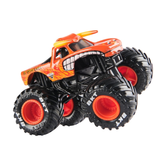 Imagine Monster Jam mașinuța metalică El Toro Loco scara 1 la 64