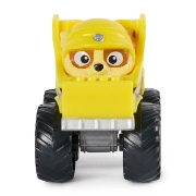 Imagine PATRULA CATELUSILOR PUP SQUAD RACERS RESCUE WHEELS VEHICUL METALIC RUBBLE SCARA 1:55