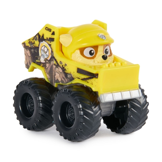 Imagine Patrula Căţeluşilor Pup Squad Racers Rescue Wheels vehicul metalic Rubble scara 1:55