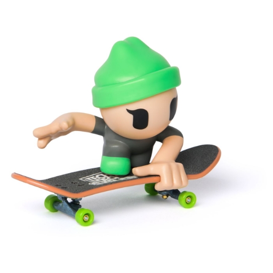 Imagine Tech Dech SK8 Crew Pachet placă și figurină 9.6 cm șapcă verde
