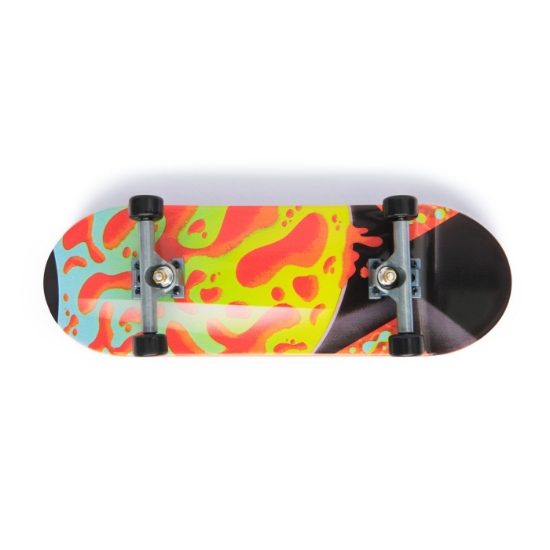 Imagine Tech Dech SK8 Crew Pachet placă și figurină 9.6 cm șapcă galbenă