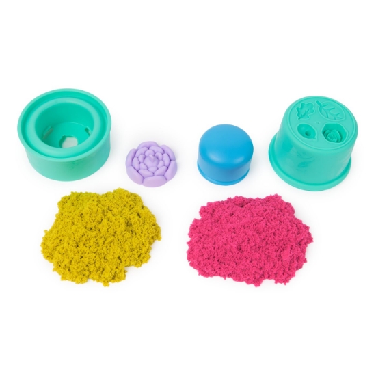 Imagine Kinetic Sand floare Squish Blossom