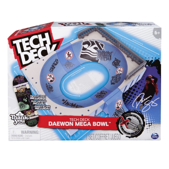 Imagine TECH DECK SET DE RAMPE DAEWON MEGA BOWL