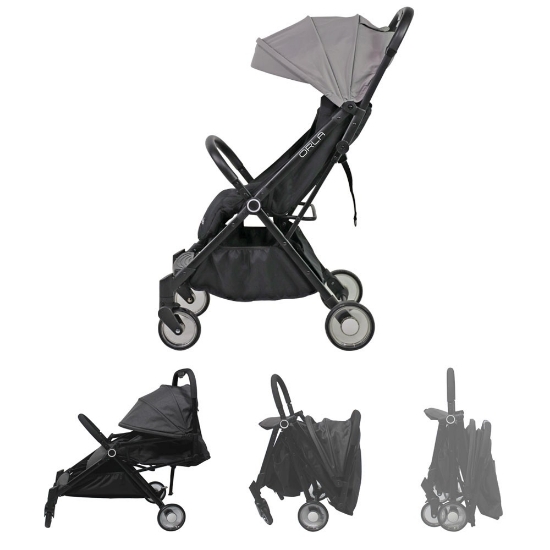 Imagine Cărucior sport Nania ORLA, Grey/Black