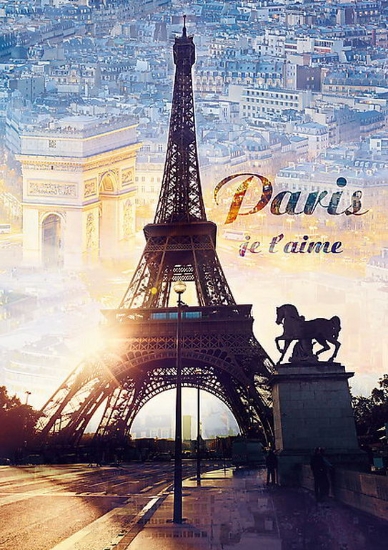 Imagine Puzzle Trefl 1000 Paris în zori