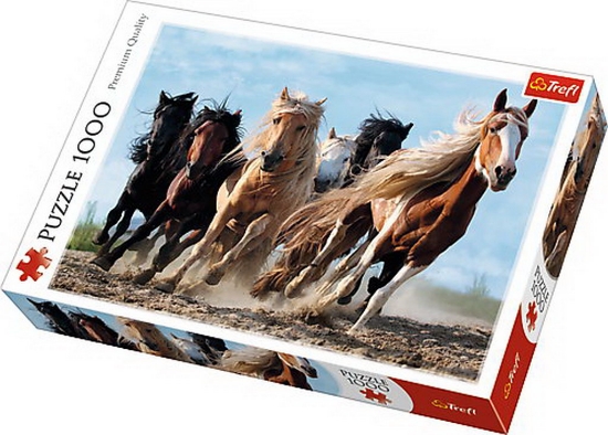 Imagine PUZZLE TREFL 1000 CAI LA GALOP
