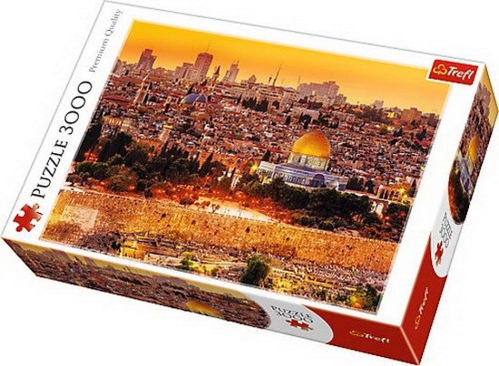 Imagine PUZZLE TREFL 3000 ACOPERISURI IN IERUSALIM