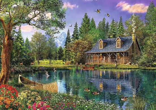 Imagine Puzzle Trefl 4000 O după-amiază de vis