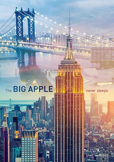 Imagine Puzzle Trefl 1000 Zori de zi la New York