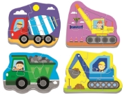 Imagine PUZZLE TREFL BABY CLASIC UTILAJE LA TREABA 18 PIESE