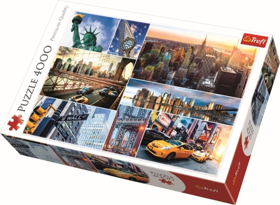 Imagine PUZZLE TREFL 4000 NEW YORK
