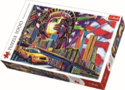 Imagine Puzzle Trefl 1000 New York în culori