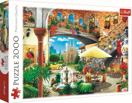 Imagine PUZZLE TREFL 2000 VEDERE DIN BARCELONA