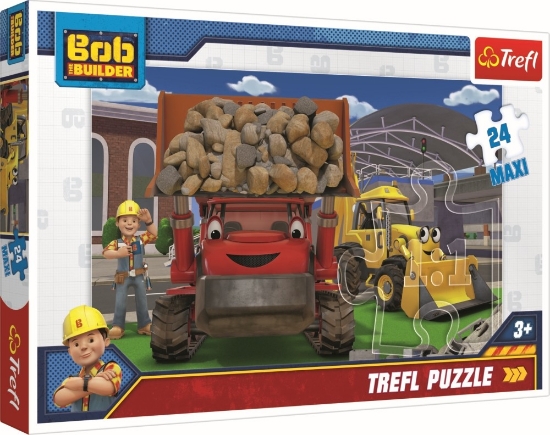 Imagine PUZZLE TREFL 24 MAXI BOB CONSTRUCTORUL