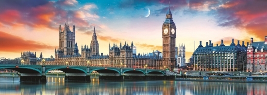 Imagine  Puzzle Trefl 500 Panorama Big Ben
