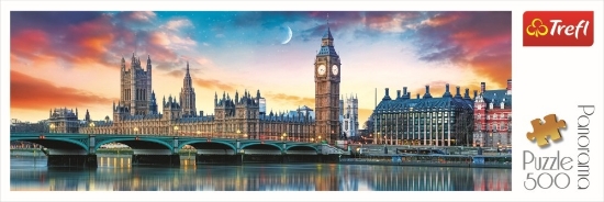 Imagine  Puzzle Trefl 500 Panorama Big Ben