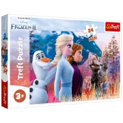Imagine Puzzle Trefl 24 MAXI Frozen 2 Călătoria magică