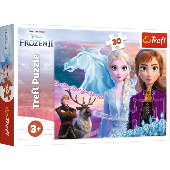 Imagine PUZZLE TREFL 30 FROZEN2 CURAJOASELE SURORI