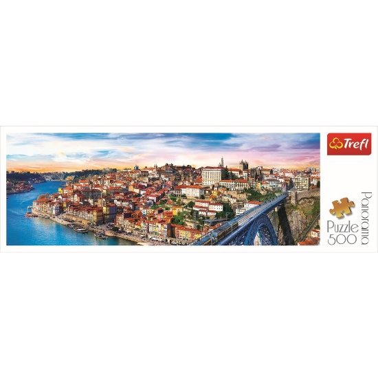 Imagine Puzzle Trefl 500 Porto Panorama Portugalia