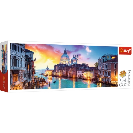 Imagine PUZZLE TREFL 1000 PANORAMA CANAL GRANDE VENETIA