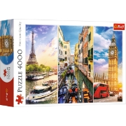 Imagine PUZZLE TREFL 4000 CALATORIE IN EUROPA