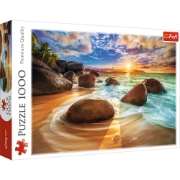 Imagine PUZZLE TREFL 1000 PLAJA SAMUDRA INDIA