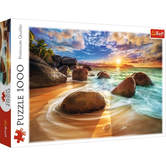 Imagine PUZZLE TREFL 1000 PLAJA SAMUDRA INDIA