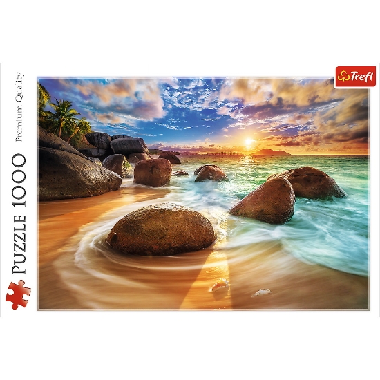 Imagine Puzzle Trefl 1000 Plaja Samudra India