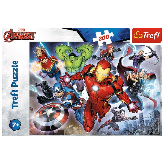 Imagine Puzzle Trefl 200 Avengers Răzbunătorii