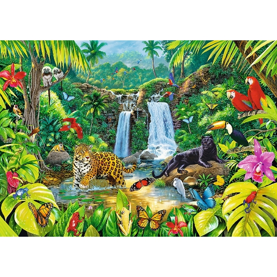 Imagine Puzzle Trefl 2000 Pădurea Tropicală
