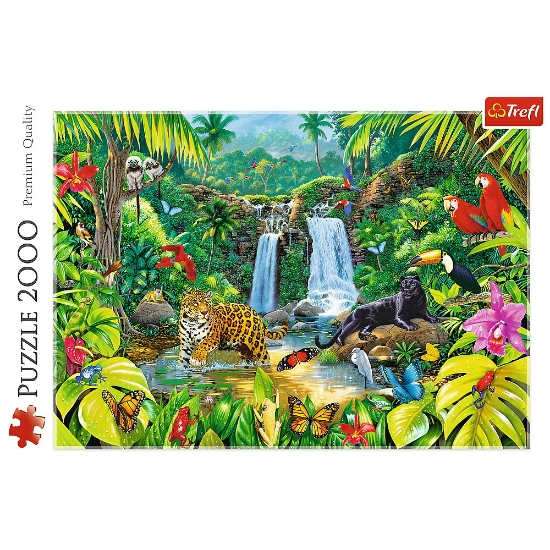 Imagine Puzzle Trefl 2000 Pădurea Tropicală