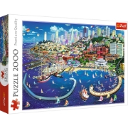 Imagine PUZZLE TREFL 2000 GOLFUL SAN FRANCISCO