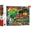 Imagine Puzzle Trefl 3000 Cabana din pădure