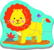 Imagine PUZZLE TREFL BABY CLASIC ANIMALE SAFARI 8 PIESE