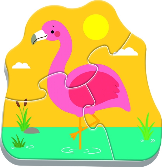 Imagine Puzzle Trefl Baby clasic animale safari 8 piese