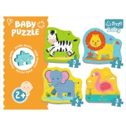 Imagine PUZZLE TREFL BABY CLASIC ANIMALE SAFARI 8 PIESE