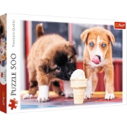 Imagine Puzzle Trefl 500 Este timpul pentru o înghețată