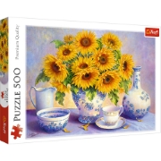 Imagine PUZZLE TREFL 500 FLOAREA SOARELUI