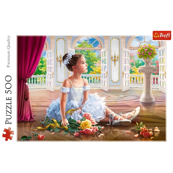 Imagine Puzzle Trefl 500 Micuța Balerină