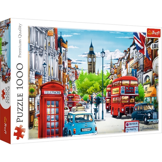 Imagine  PUZZLE TREFL 1000 STRADA IN LONDRA