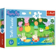 Imagine Puzzle Trefl 60 Peppa Pig – Distracție în vacanță