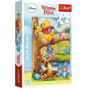 Imagine  PUZZLE TREFL 60 WINNIE THE POOH TOTI LA TREABA