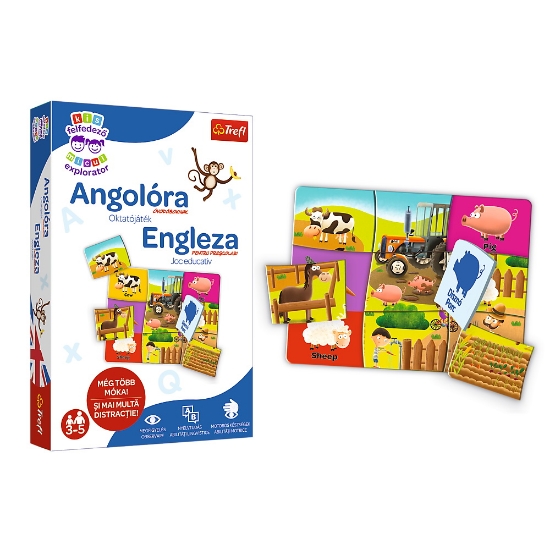 Imagine JOC EDUCATIV EDUPUZZLE ENGLEZA PENTRU PRESCOLARI