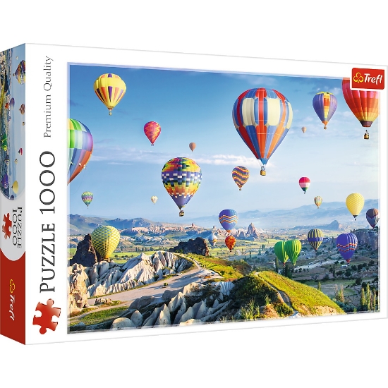 Imagine PUZZLE TREFL 1000 CAPPADOCCIA BALOANE CU AER CALD