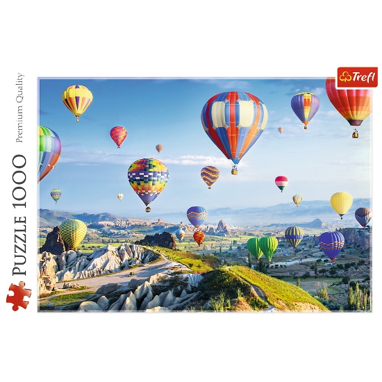 Imagine  Puzzle Trefl 1000 Cappadoccia – Baloane cu aer cald