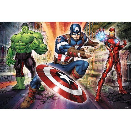 Imagine Puzzle Trefl 24 MAXI Eroi Avengers