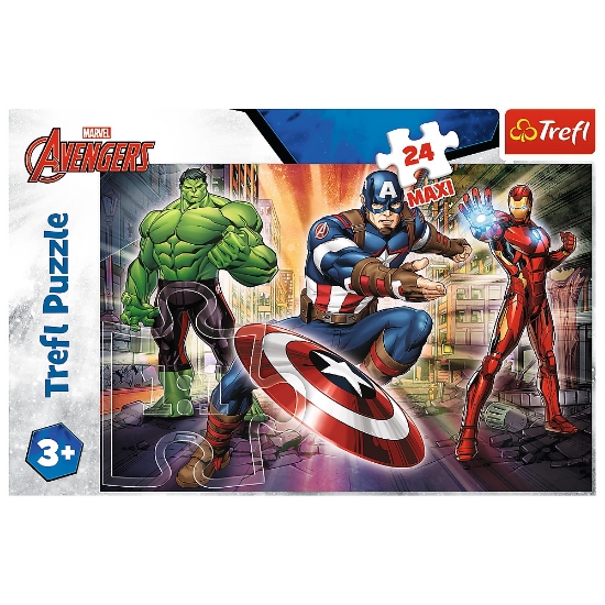 Imagine Puzzle Trefl 24 MAXI Eroi Avengers