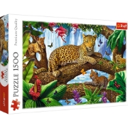 Imagine PUZZLE TREFL 1500 JAGUAR INTR-O PAUZA ODIHNITOARE