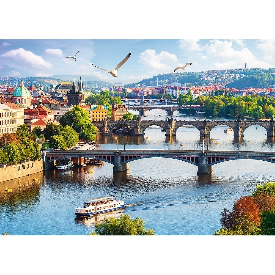 Imagine Puzzle Trefl 500 Orașul Praga